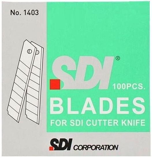 SDI MAKET BIÇAĞI YEDEĞİ DAR 1403 100 LÜ