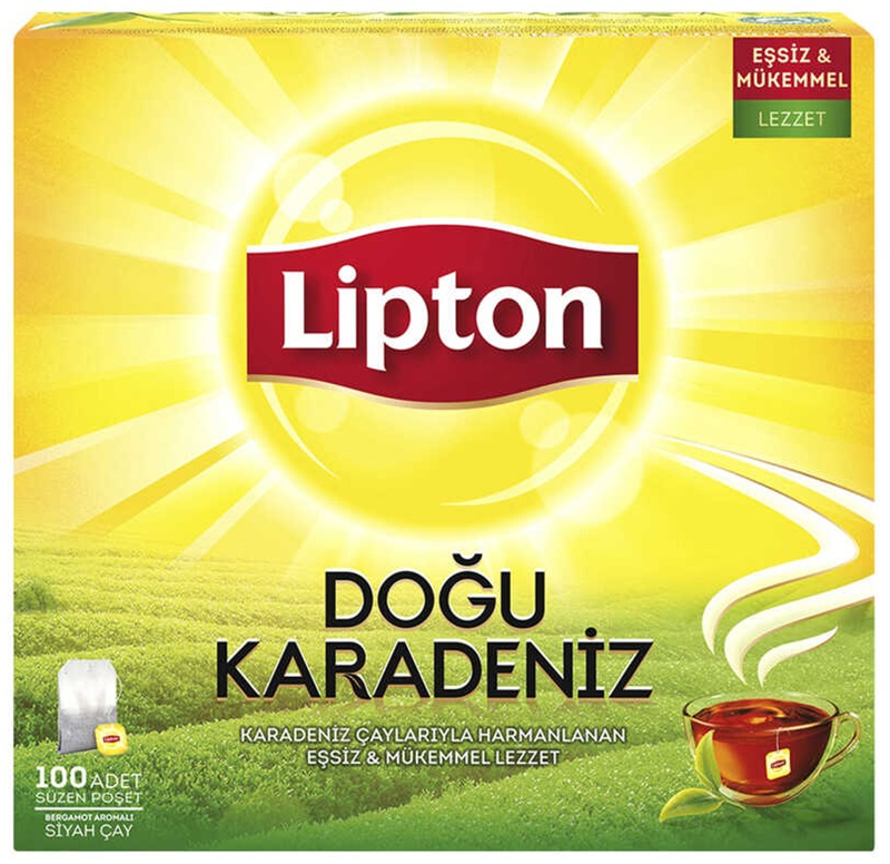 LİPTON BARDAK POŞET ÇAY 100 LÜ DOĞU KARADENİZ