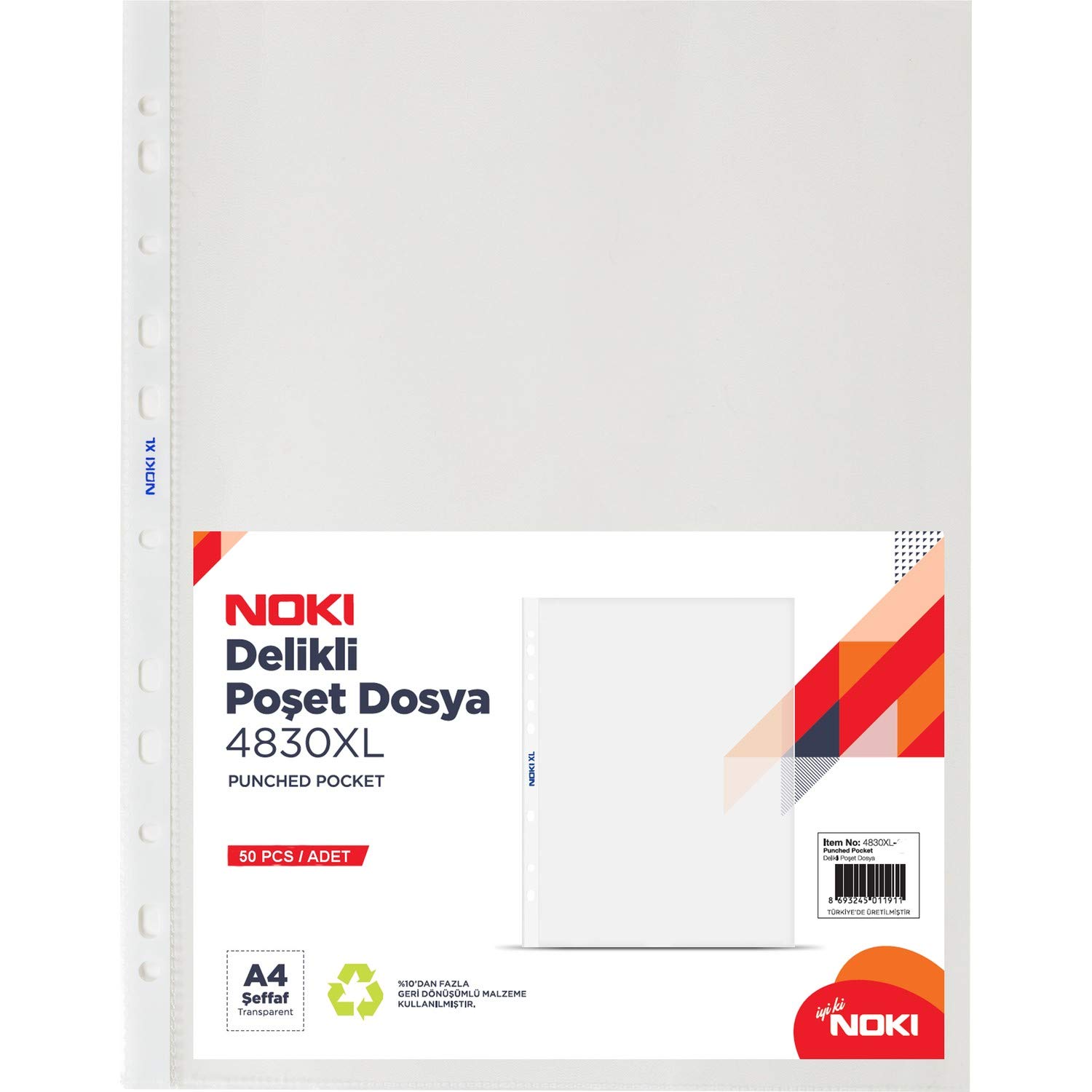NOKI POŞET DOSYA A4 100'LÜ